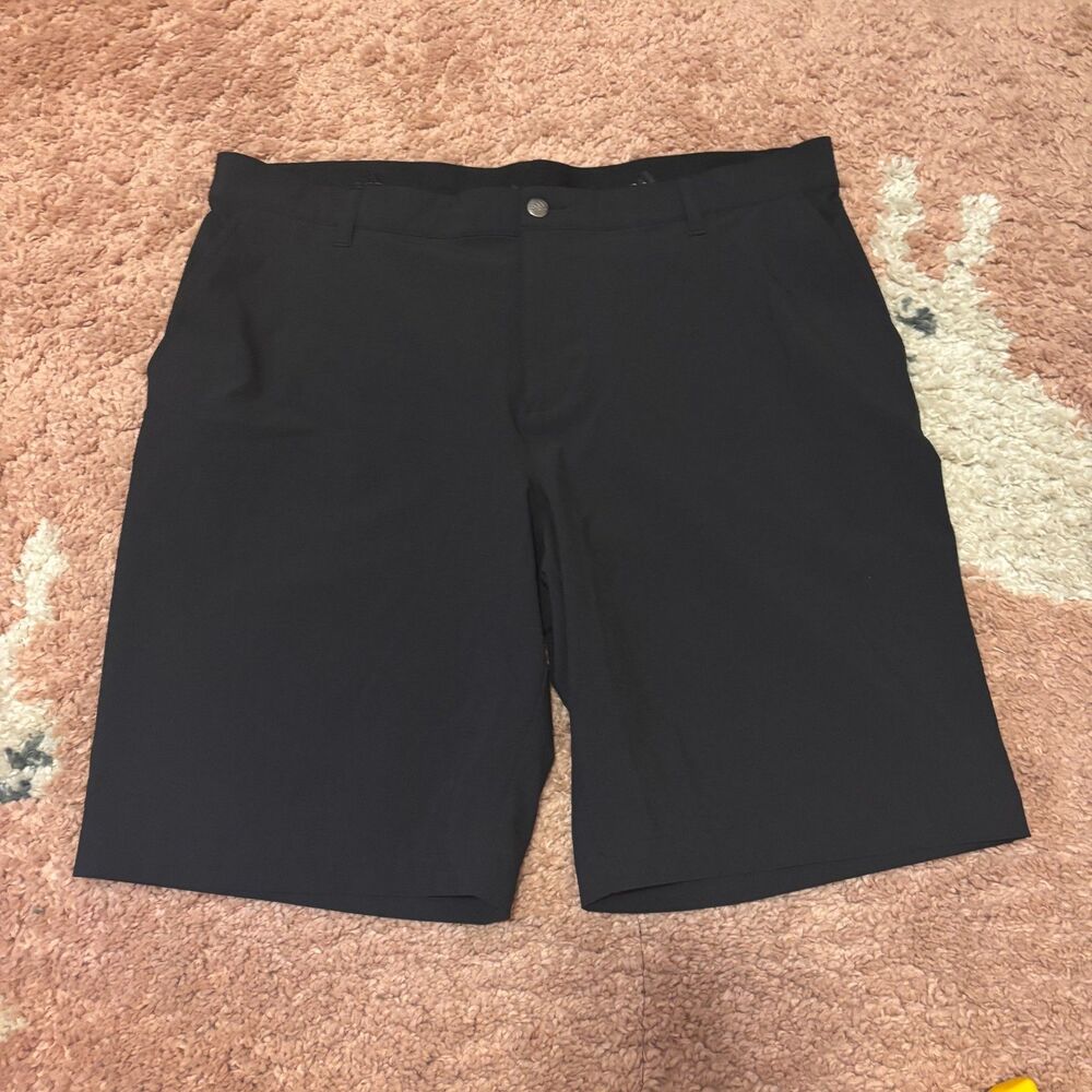 Adidas Primegreen Practice Shorts Golf Men's Black Size 38" Waist Sports Running - Picture 3 of 8